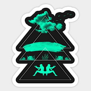 AssassinTriangles Sticker